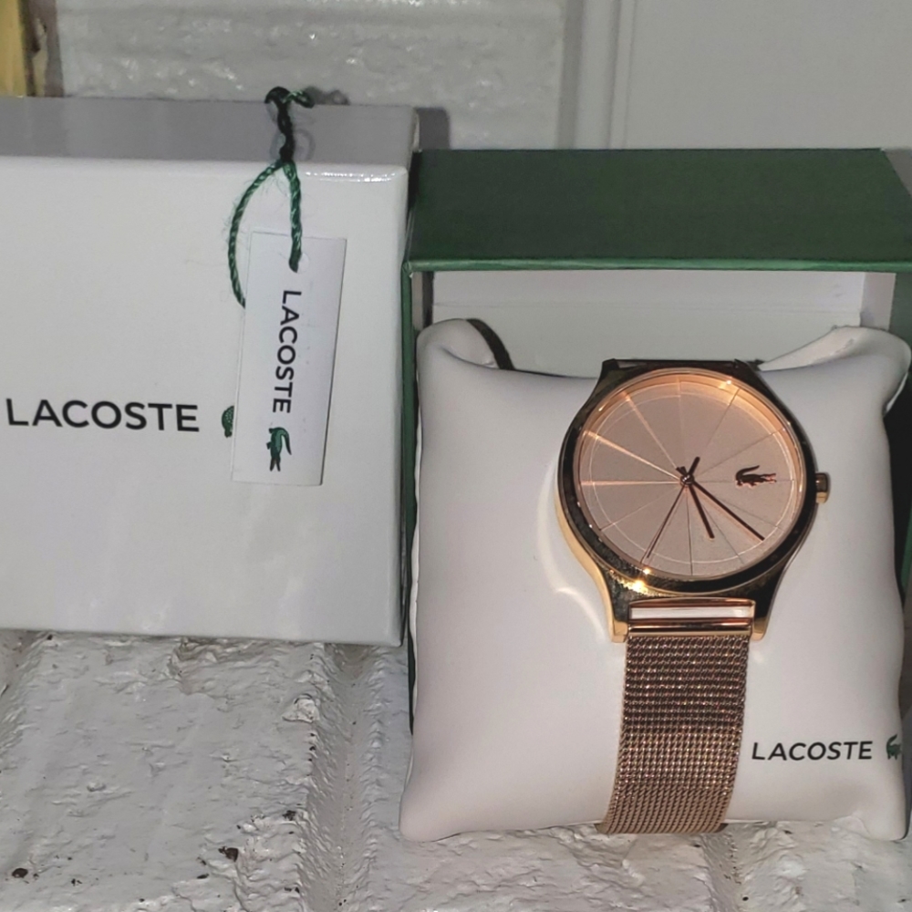 Lacoste Nikita Rose Gold-tone Woman's Watch